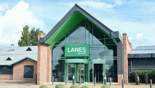 Lanes Health Clubs in Rustington Entrance
